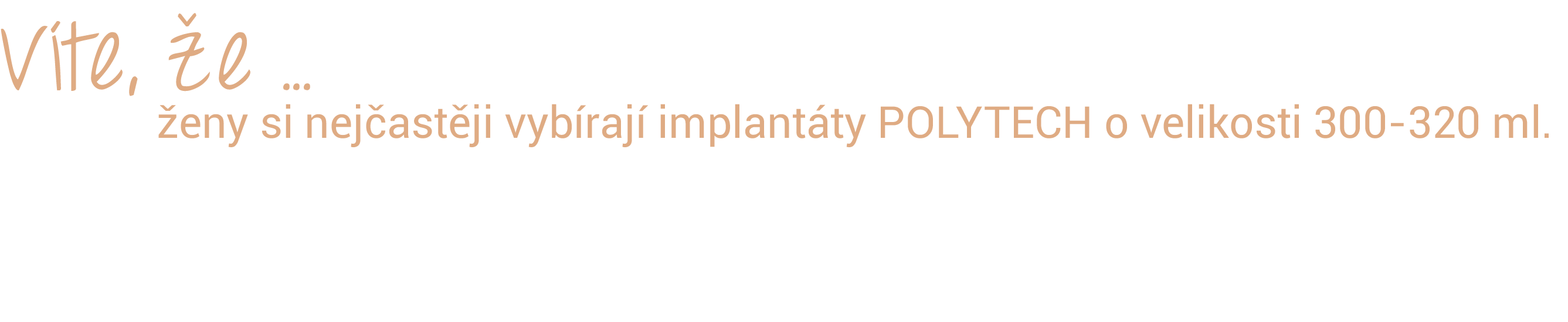 Výběr vhodného implantátu